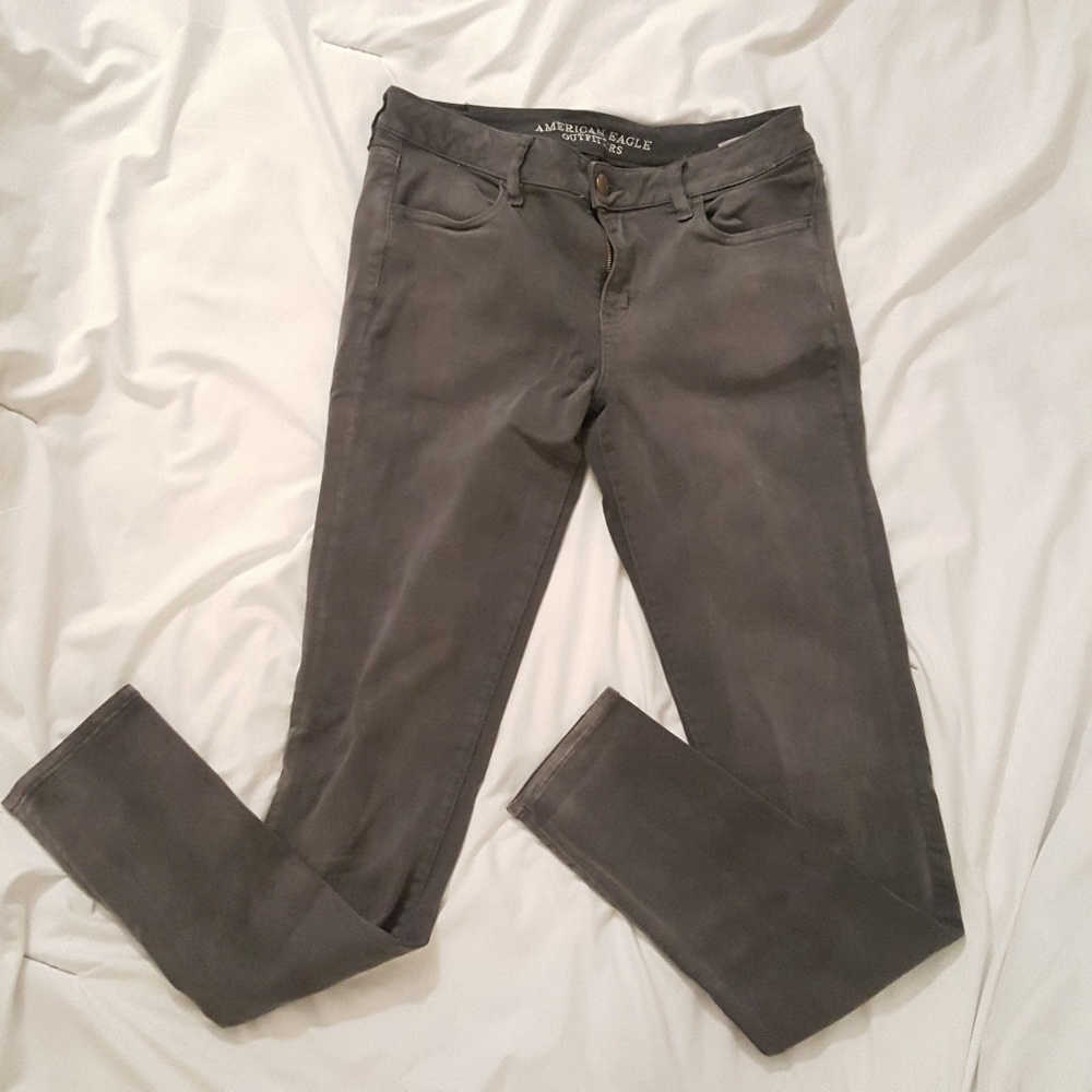 EXTRA LONG Gray Jean/Jeggings